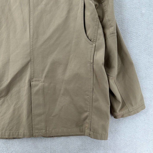 Duluth Trading Co Sports Coat Mens LARGE‎ Canvas Field Chino Blazer Jacket Black - Picture 5 of 15